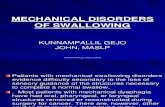 MECHANICAL DISORDERS OF SWALLOWING.pdf /  KUNNAMPALLIL GEJO