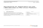 Freescale Semiconductor Application Note AN3870 - Developing an Application for the i.MX Devices on the Linux Platform.pdf