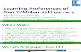 Learning Preferences of Gen Y/Millennial Learners - Wali Zahid - SPELT 2013.pdf