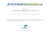 D3.2.3 Second EXPERIMEDIA Training Plan PU v1.0