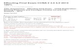 Cisco Final Exam 2 Routing Protocols