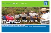 Case Studies UNDP: UMA BAWANG RESIDENTS' ASSOCIATION, Malaysia