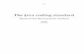 Java Coding Standasfsdfard