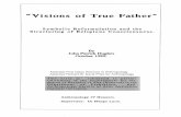 Visions of True Father - Symbolic Reformulation and the Structuring of Religious Consciousness