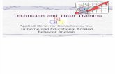 Technician and Tutor Training Slides-Original