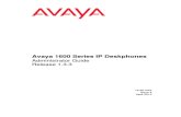 Avaya1600 Admistration Guide