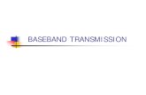 Baseband transmission.pdf