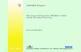 Accounting for Water Use and Productivity