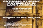 Catholic Student Movements 1920s-1960s