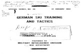 German Ski Training and Tactics