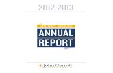 Student Affairs Annual Report, 2012-2013