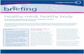 Briefing 179 Healthy Mind Healthy Body MHN