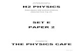 H2 Physics Exam Set E P2