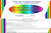 Our Golden Rules