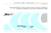 ETSI TR 125 931 V3.7.1 (2006-06)