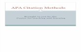 A Pa Citation Methods