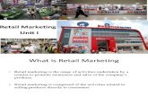 Retail Marketing_ Unit I