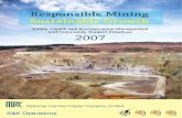 Responsible Mining Stable Growth 2007