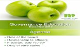BOD Governance Training