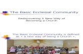 6409528 the Basic Ecclesial Community