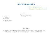 Fasteners(Bolts and Nuts)