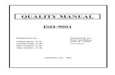 Quality Manual -IsO 900