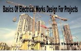 Design of Electrical Works for Projects