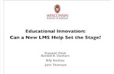 Educational Innovation: Can a New LMS Help Set the Stage? (166274500)