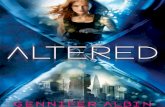 Read an excerpt of ALTERED by Gennifer Albin!