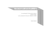 Bandwidth (Masters' Thesis)