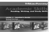NewHeadWay Academic Skills Level 1 TG [Shrunk]