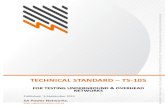 Ts105 Test Standard Uground Cable Networks