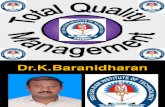 TOTAL QUALITY MANAGEMENT - 7 NEW TOOLS - FINAL YEAR ECE - SRI SAIRAM INSTITUTE OF TECHNOLOGY - Dr.K.BARANIDHARAN