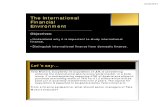 11.Overview of International Financial Environment & Intl Monetary System
