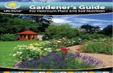 Gardeners Guide for Optimum Plant & Soil Nutrition