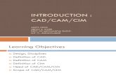 2 Intro to Cadcamcim