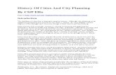 History Of Cities And City Planning.doc