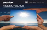 [Accenture] Sustainable Energy for All the Business Opportunity