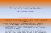 Mind-Life Healing Quotes
