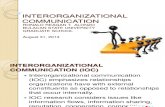 Interorganizational Communication
