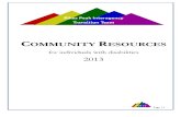 PPITT 2013 Community Resources Directory