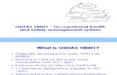 Oshas 18001 Overview