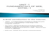 Unit 1 Programming WEB VTU