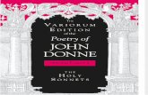 Donne, John - Holy Sonnets (Indiana, 2005)