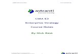 01 CIMA E3 Notes  -  Enterprise Strategy - Chapters 1 & 2(1).pdf