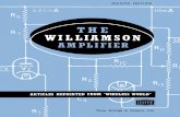 Williamson 1952 the Williamson Amplifier