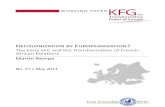Decolonization by Europeanization? The Early EEC and the Transformation of French-African Relations