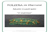 E-book MACRAME Pulsera 7 Vueltas