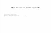 Lec4 Polymers as Biomaterials Polyesters