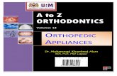 A to z Orthodontics Vol 12 Orthopedic Appliances